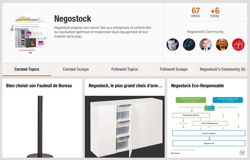 Détails : Negostock / Scoop.it
